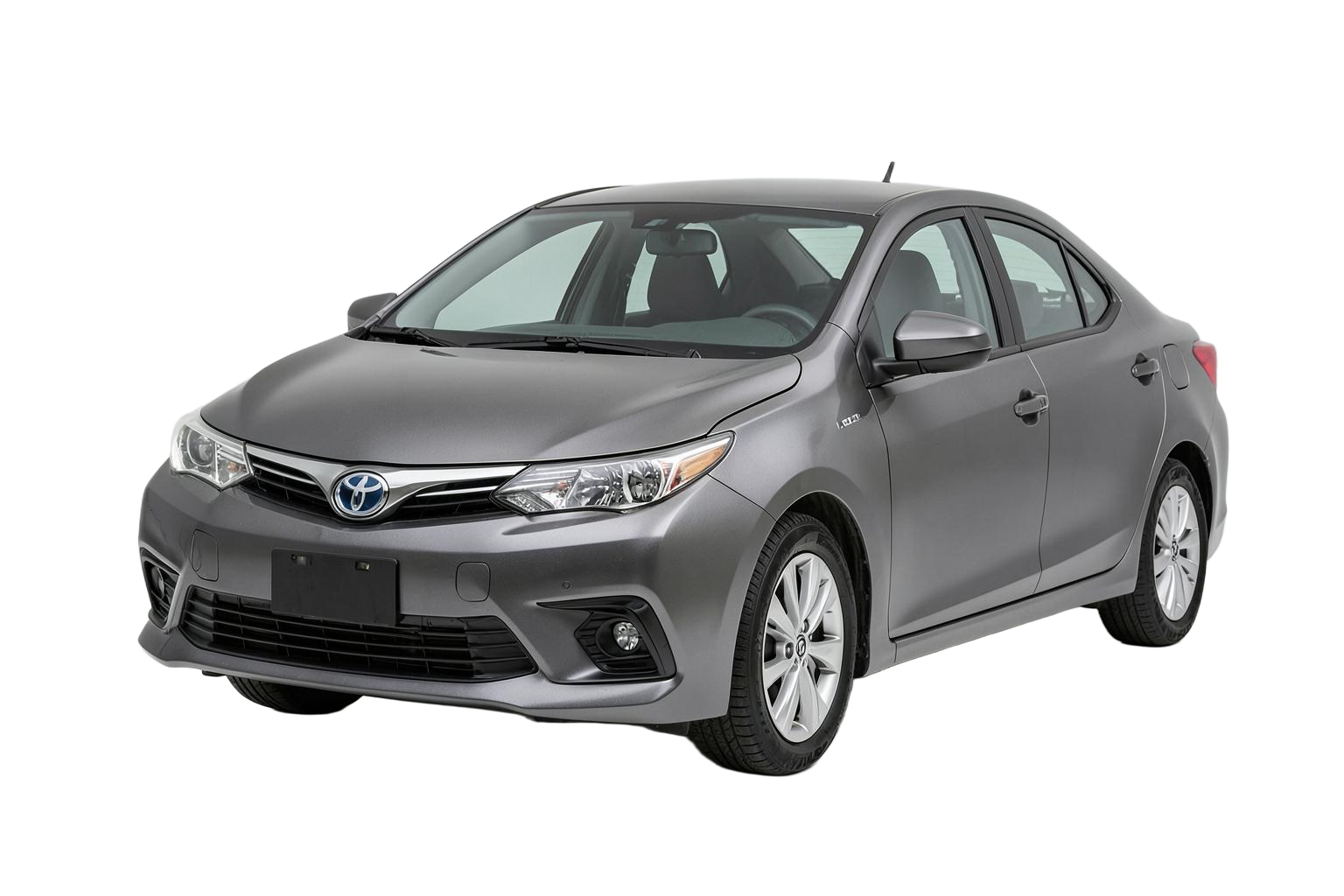 Sedan cinza protegido pela Realix